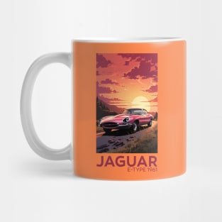 Jaguar E-Type Series 1 Mug